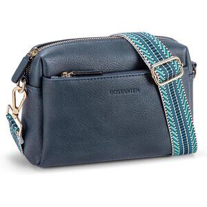 Small Designer Crossbody 2-navy Blue Bag Women Cell Phone Purse Shoulder Wallet